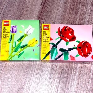 Lego Roses and Tulips 🌹🌷